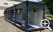 厳しい日本の法律に適合した建築用コンテナモジュール