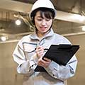 現地調査・見積書提出スマホ表示